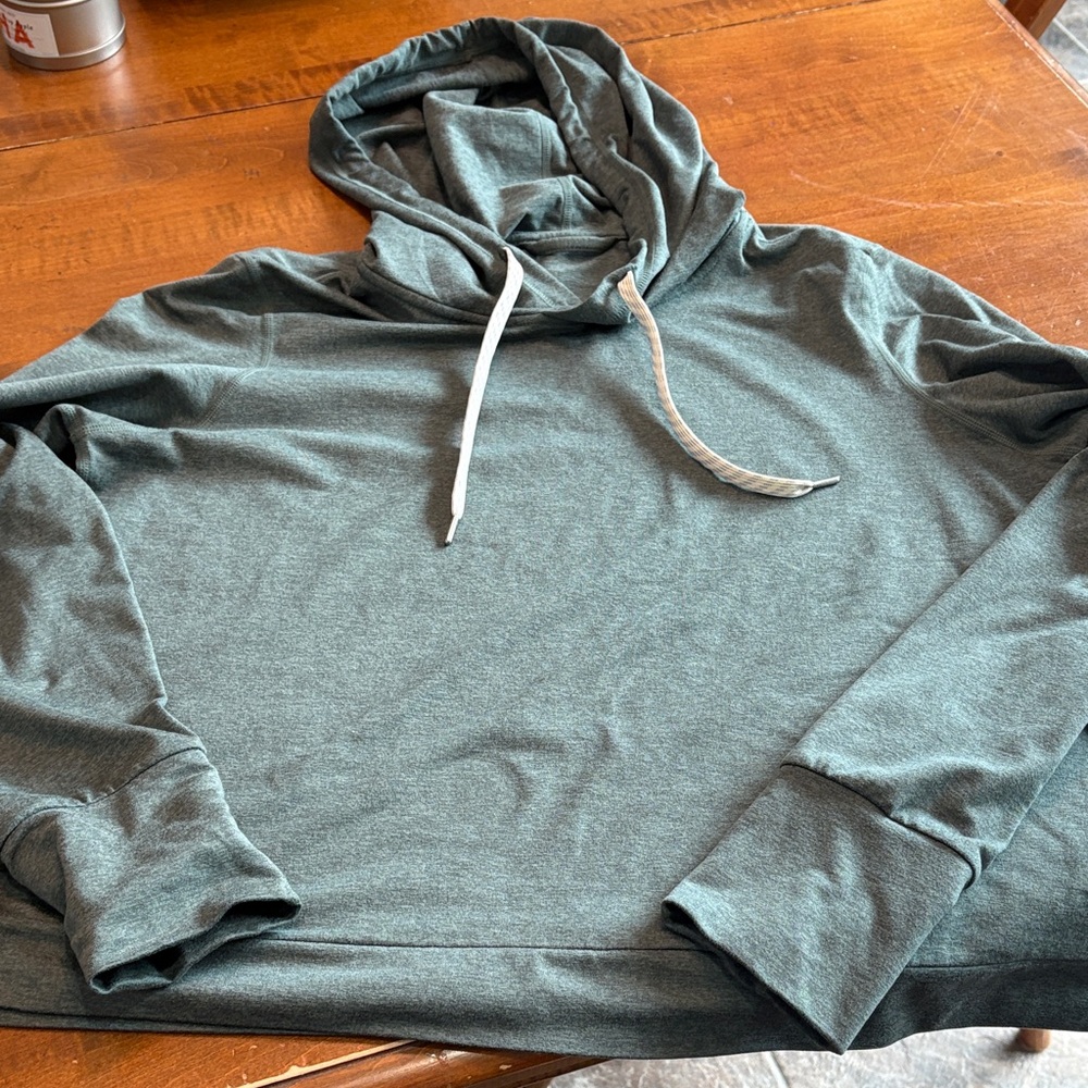 Vuori halo hoodie green